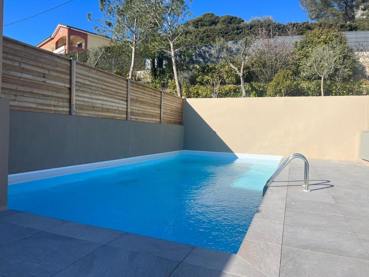 Magnifique 3 Pieces Vue Mer - Eze Apartment Bagian luar foto