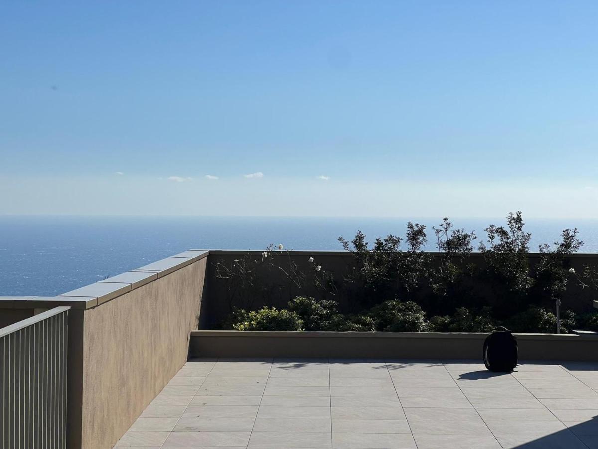 Magnifique 3 Pieces Vue Mer - Eze Apartment Bagian luar foto